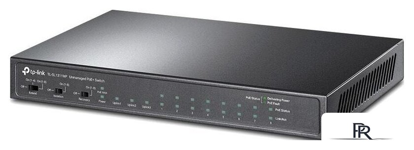 Неуправляемый коммутатор TP-Link TL-SL1311MP - Изображение №2 — Интернет-магазин ПроЗаказ
