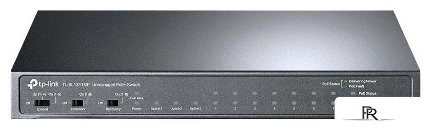 Неуправляемый коммутатор TP-Link TL-SL1311MP - Изображение №1 — Интернет-магазин ПроЗаказ