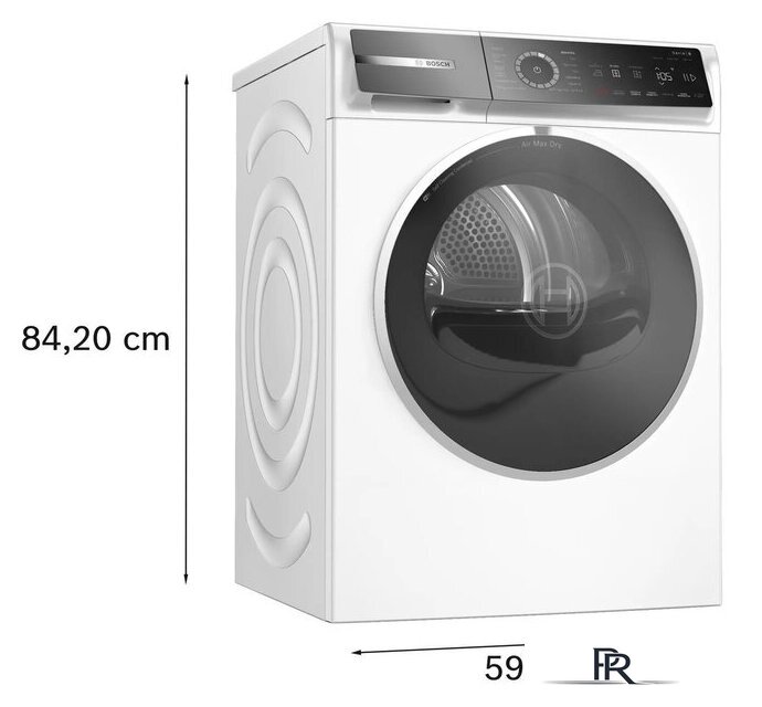 Сушильная машина Bosch Serie 8 WRB247DEPL - Изображение №6 — Интернет-магазин ПроЗаказ