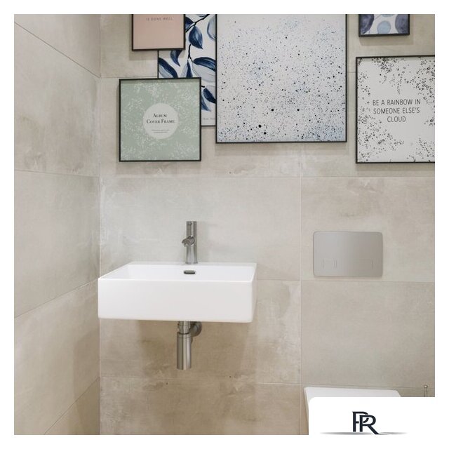 Умывальник Lauter 21478 + клапан 21190W + сифон 21635W (белый матовый) - Изображение №6 — Интернет-магазин ПроЗаказ