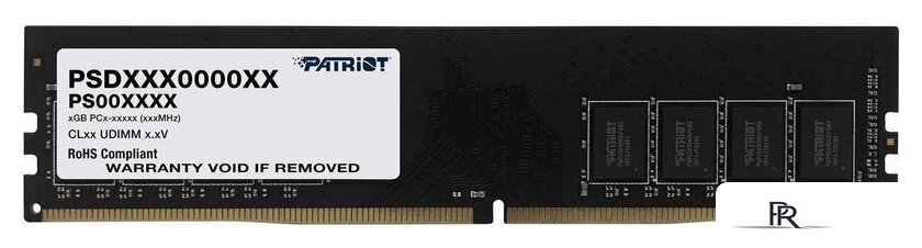 Оперативная память Patriot Signature Line 32GB DDR4 PC4-25600 PSD432G32002 - Изображение №1 — Интернет-магазин ПроЗаказ