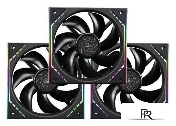 Комплект вентиляторов для корпуса Thermalright TL-M12 X3 (черный) - Изображение №1 — Интернет-магазин ПроЗаказ