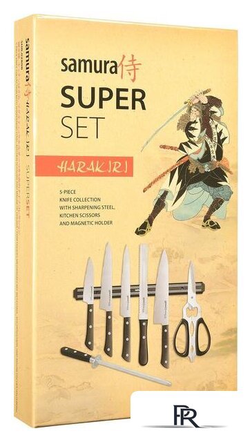 Набор ножей Samura Harakiri SHR-0280B - Изображение №10 — Интернет-магазин ПроЗаказ