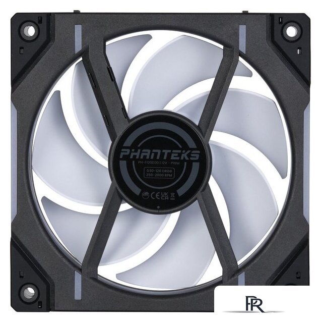 Вентилятор для корпуса Phanteks D30-120 D-RGB Regular Black PH-F120D30_DRGB_PWM_BK01 - Изображение №4 — Интернет-магазин ПроЗаказ