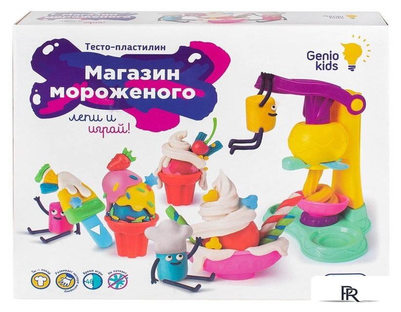 Набор для лепки Genio Kids Магазин мороженого TA1035B - Изображение №1 — Интернет-магазин ПроЗаказ