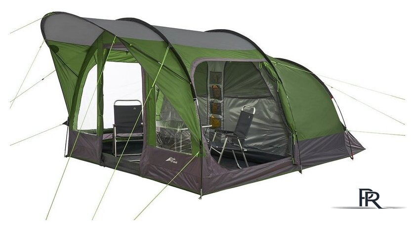 Кемпинговая палатка Trek Planet Siena Lux 4 (зеленый) - Изображение №2 — Интернет-магазин ПроЗаказ