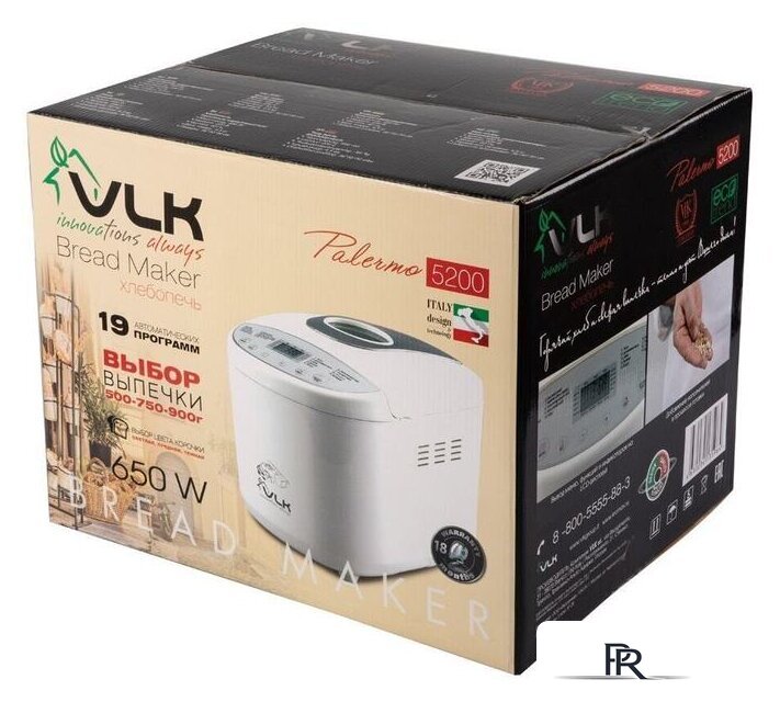 Хлебопечка VLK Palermo-5200 - Изображение №27 — Интернет-магазин ПроЗаказ