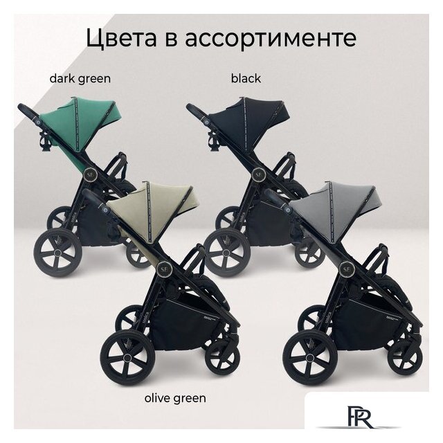 Коляска прогулочная «книга» Sweet Baby Unica (оливковый зеленый) - Изображение №12 — Интернет-магазин ПроЗаказ