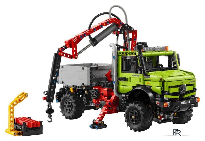Конструктор LEGO 42242 Грузовик Mercedes-Benz Unimog U 5023 с краном - Изображение №2 — Интернет-магазин ПроЗаказ