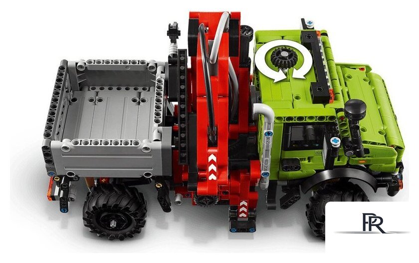 Конструктор LEGO 42242 Грузовик Mercedes-Benz Unimog U 5023 с краном - Изображение №5 — Интернет-магазин ПроЗаказ