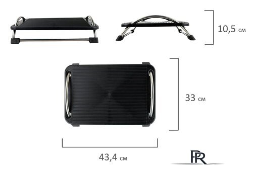 Подставка для ног BRAUBERG 43.5х33 см 531488 - Изображение №4 — Интернет-магазин ПроЗаказ