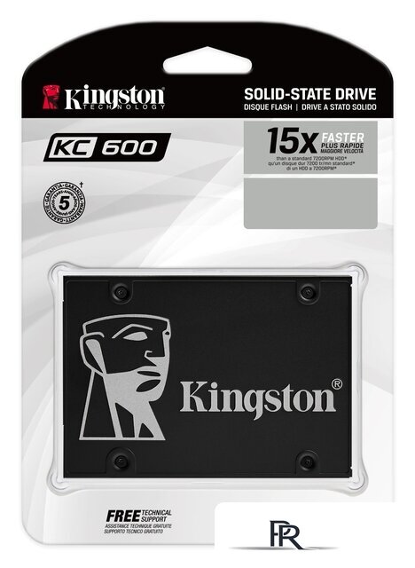 SSD Kingston KC600 256GB SKC600/256G - Изображение №4 — Интернет-магазин ПроЗаказ