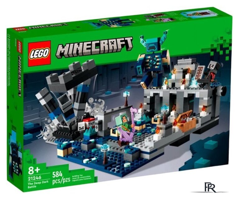 Конструктор LEGO Minecraft 21246 Битва в глубинной тьме - Изображение №1 — Интернет-магазин ПроЗаказ