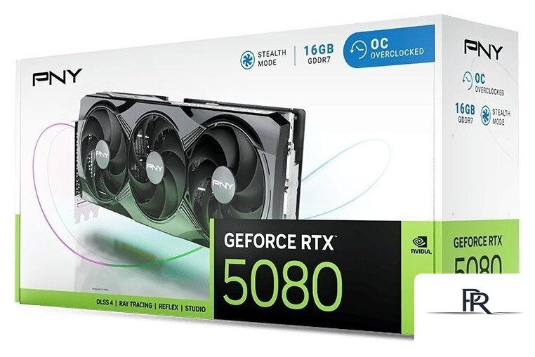 Видеокарта PNY GeForce RTX 5080 Triple Fan VCG508016TFXPB1 - Изображение №10 — Интернет-магазин ПроЗаказ
