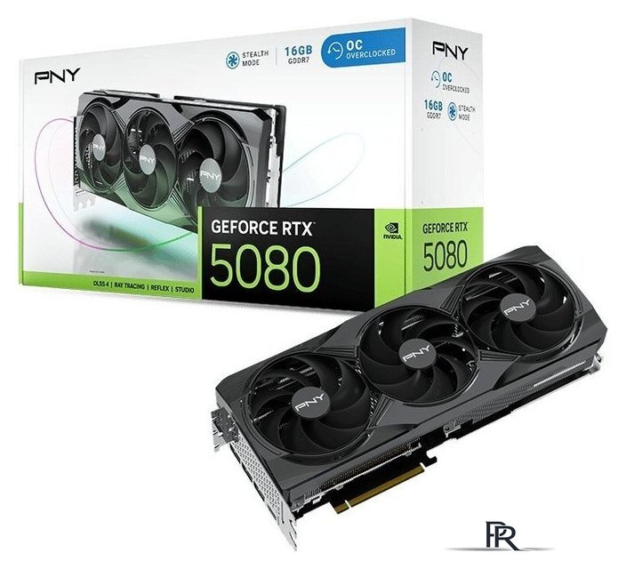 Видеокарта PNY GeForce RTX 5080 Triple Fan VCG508016TFXPB1 - Изображение №9 — Интернет-магазин ПроЗаказ