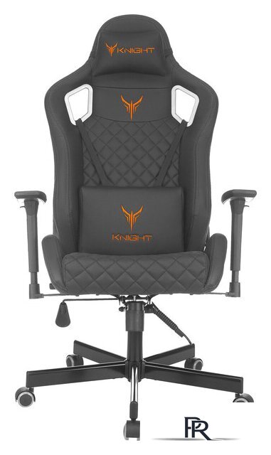 Игровое (геймерское) кресло Knight Outrider (черный) - Изображение №3 — Интернет-магазин ПроЗаказ