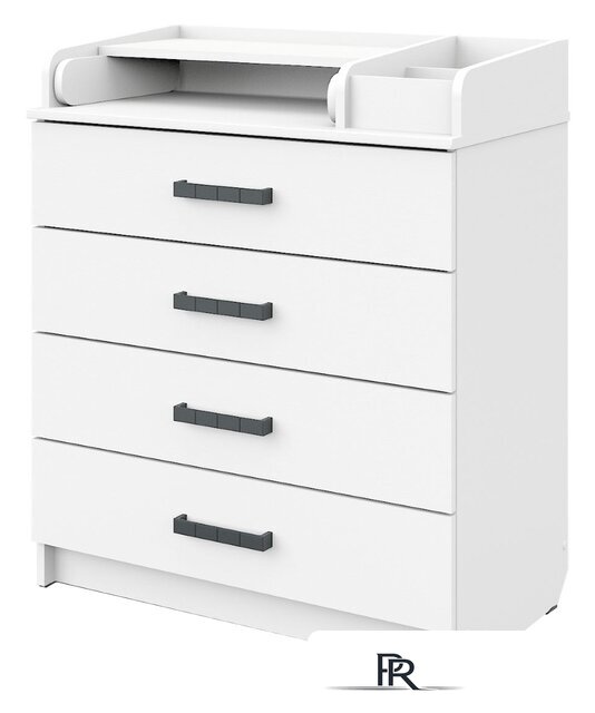 Детский комод Атон Мебель Marvin (белый) - Изображение №1 — Интернет-магазин ПроЗаказ