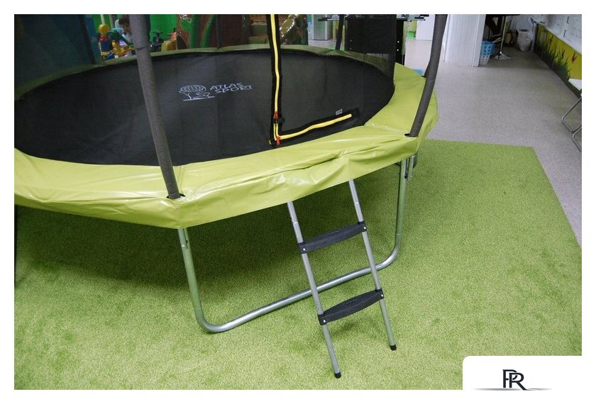 Батут Atlas Sport 252 см - 8ft Master (с лестницей, зеленый) - Изображение №4 — Интернет-магазин ПроЗаказ