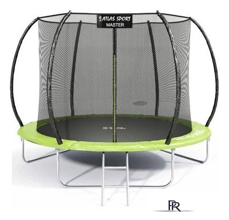 Батут Atlas Sport 252 см - 8ft Master (с лестницей, зеленый) - Изображение №1 — Интернет-магазин ПроЗаказ