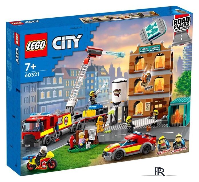 Конструктор LEGO City 60321 Пожарная команда - Изображение №1 — Интернет-магазин ПроЗаказ