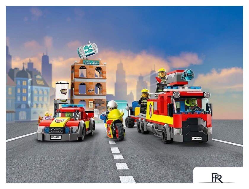 Конструктор LEGO City 60321 Пожарная команда - Изображение №40 — Интернет-магазин ПроЗаказ