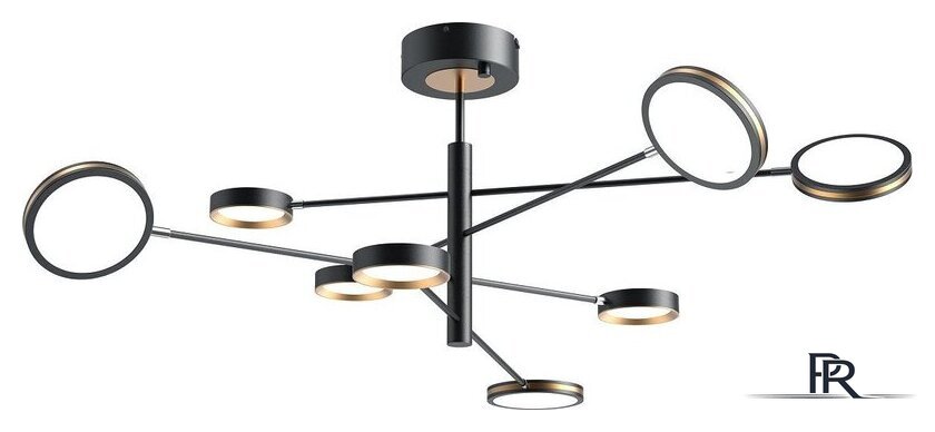 Люстра средней высоты Yeelight Arowana Chandelier C2103 YLDL029 (8 плафонов) - Изображение №3 — Интернет-магазин ПроЗаказ
