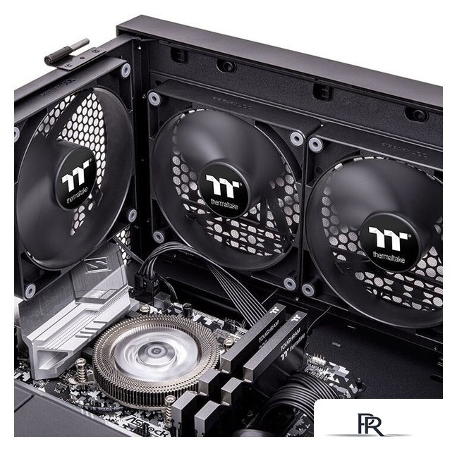 Комплект вентиляторов для корпуса Thermaltake CT120 2-Fan Pack CL-F147-PL12BL-A - Изображение №5 — Интернет-магазин ПроЗаказ