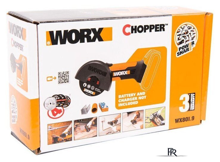 Угловая шлифмашина Worx WX801.9 (без АКБ) - Изображение №9 — Интернет-магазин ПроЗаказ
