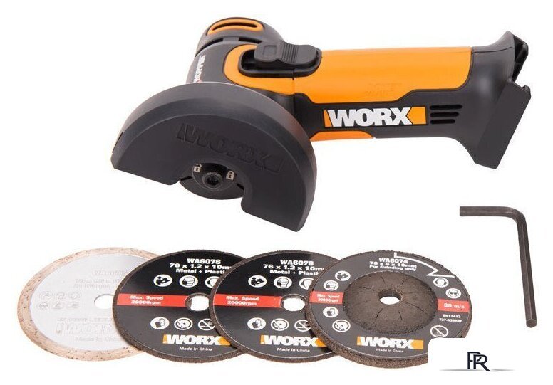 Угловая шлифмашина Worx WX801.9 (без АКБ) - Изображение №8 — Интернет-магазин ПроЗаказ