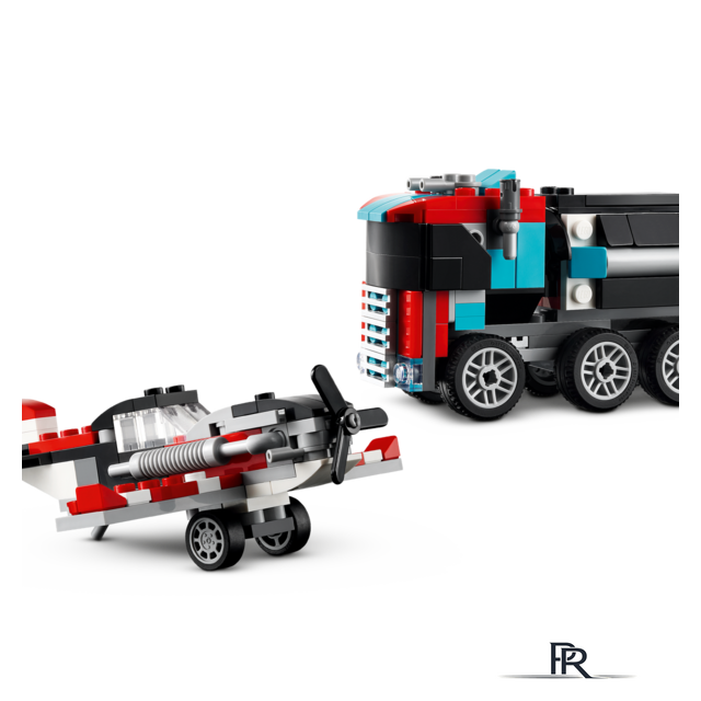 Конструктор LEGO Creator 31146 Грузовик-платформа с вертолетом 3в1 - Изображение №5 — Интернет-магазин ПроЗаказ