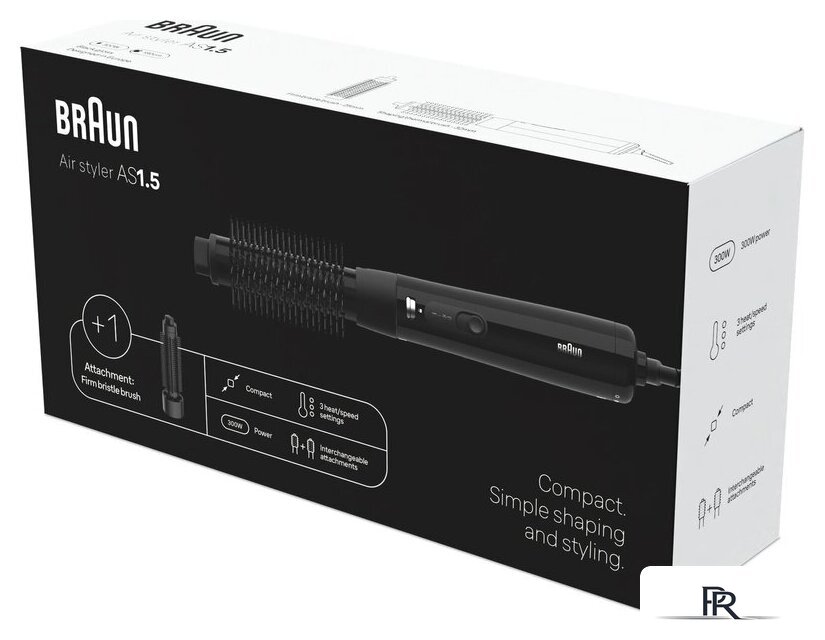 Фен-щетка Braun BRAS150E - Изображение №8 — Интернет-магазин ПроЗаказ