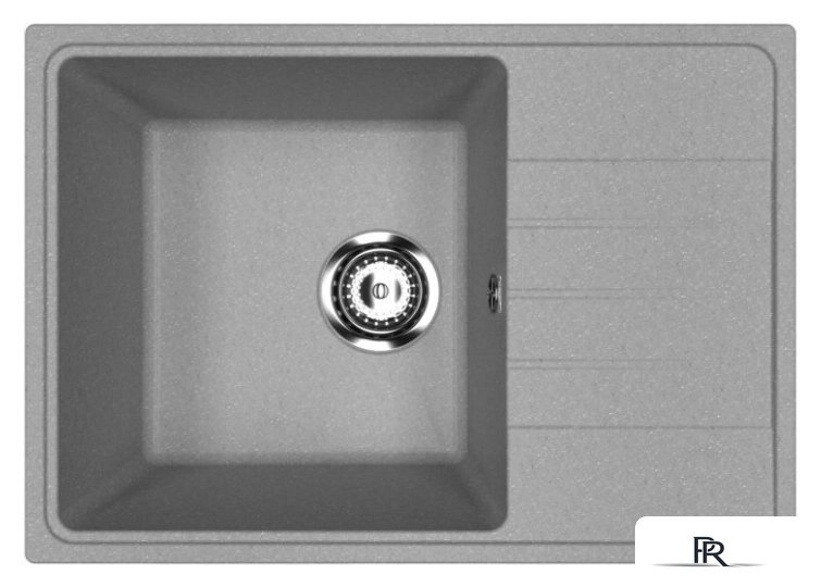 Кухонная мойка Practik PR-M 600-003 (светло-серый) - Изображение №1 — Интернет-магазин ПроЗаказ