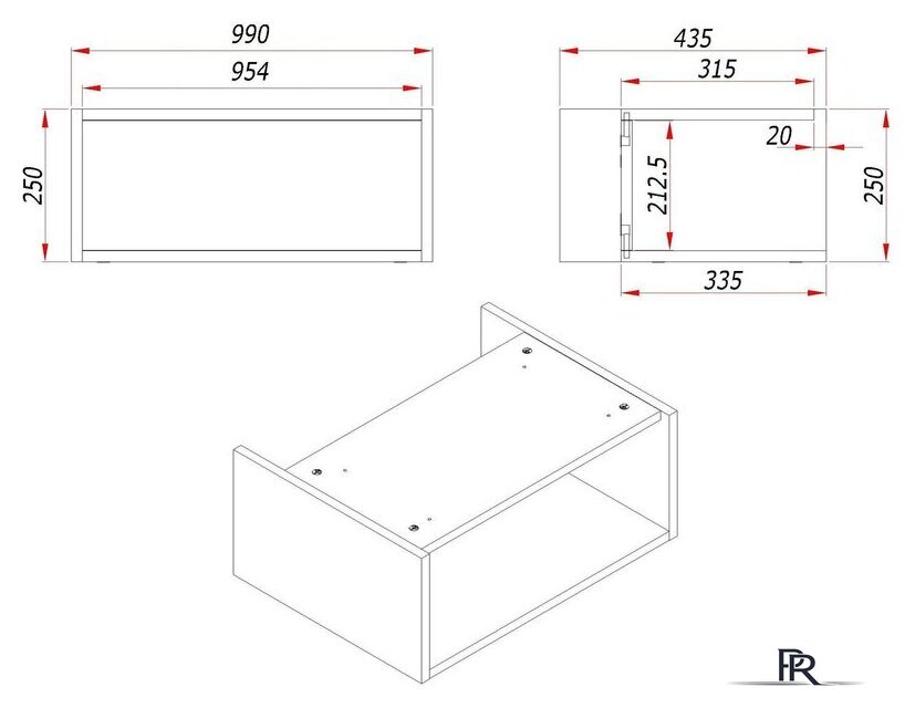  ЗОВ Тумба под умывальник Кито-2 100 2K100LW0MRM (белый/тростник) - Изображение №6 — Интернет-магазин ПроЗаказ