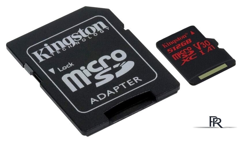Карта памяти Kingston Canvas React SDCR/512GB microSDXC 512GB + адаптер - Изображение №2 — Интернет-магазин ПроЗаказ