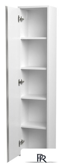  ЗОВ Шкаф-пенал для ванной Парма 150 PP150LWP0MHMC1A (белый/галифакс) - Изображение №2 — Интернет-магазин ПроЗаказ