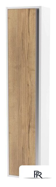  ЗОВ Шкаф-пенал для ванной Парма 150 PP150LWP0MHMC1A (белый/галифакс) - Изображение №1 — Интернет-магазин ПроЗаказ