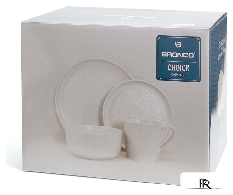 Набор тарелок Bronco Choice White 191-363 - Изображение №11 — Интернет-магазин ПроЗаказ