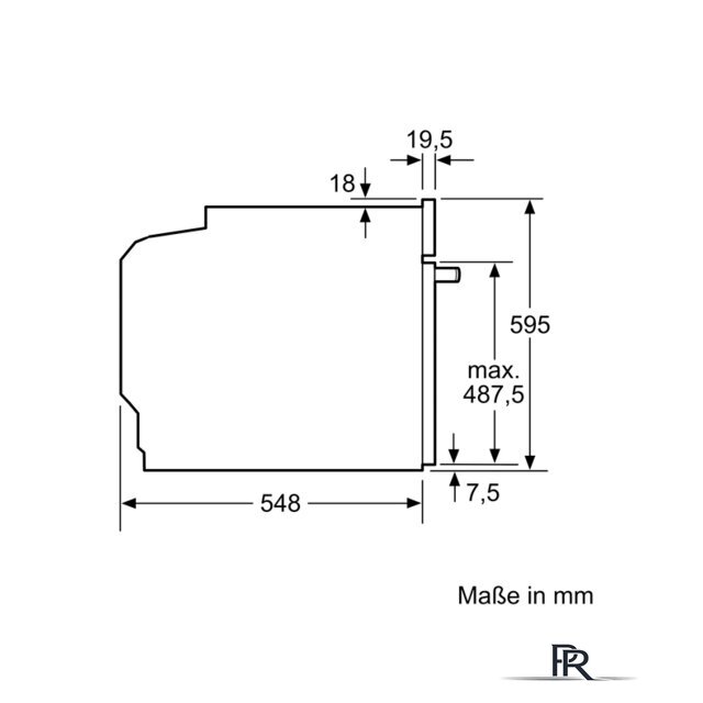 Электрический духовой шкаф Siemens HM676G0W1 - Изображение №6 — Интернет-магазин ПроЗаказ