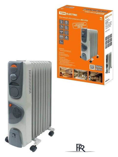 Масляный радиатор TDM Electric МО-9ТВ SQ2501-0912 - Изображение №2 — Интернет-магазин ПроЗаказ