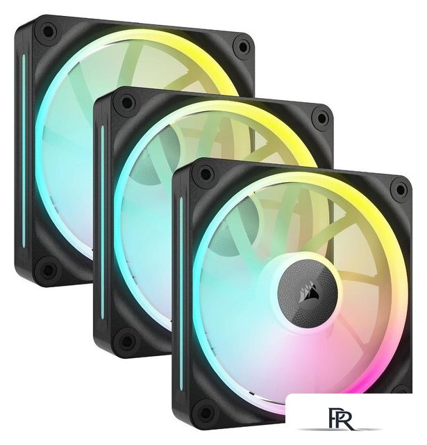 Комплект вентиляторов для корпуса Corsair iCUE LINK LX120 RGB Triple Pack CO-9051026-WW - Изображение №1 — Интернет-магазин ПроЗаказ