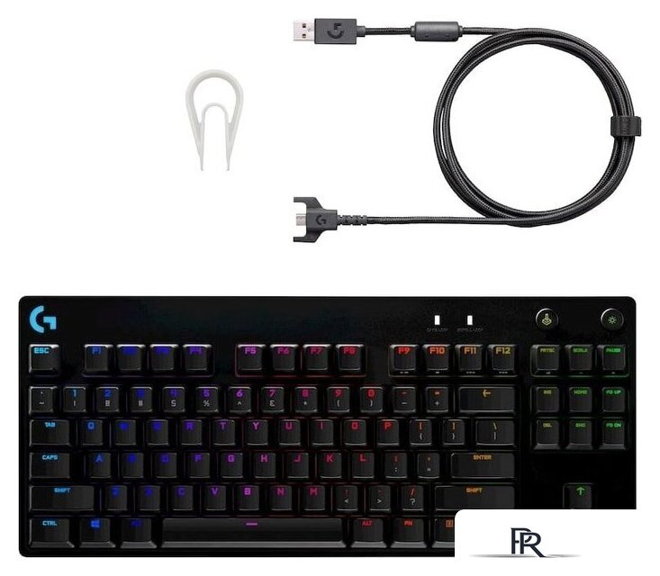 Клавиатура Logitech G Pro X GX Clicky 920-009392 (нет кириллицы) - Изображение №4 — Интернет-магазин ПроЗаказ