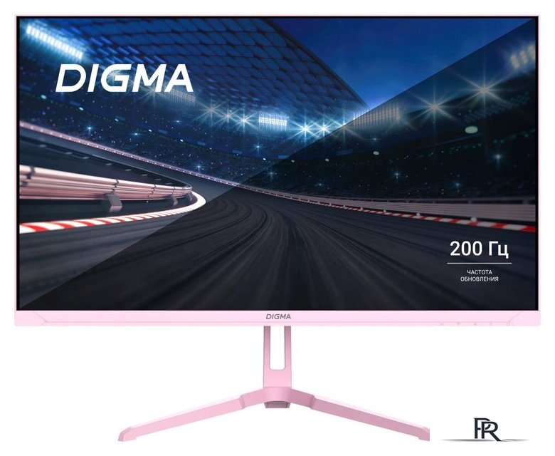 Игровой монитор Digma Overdrive 24P410F (розовый) - Изображение №1 — Интернет-магазин ПроЗаказ