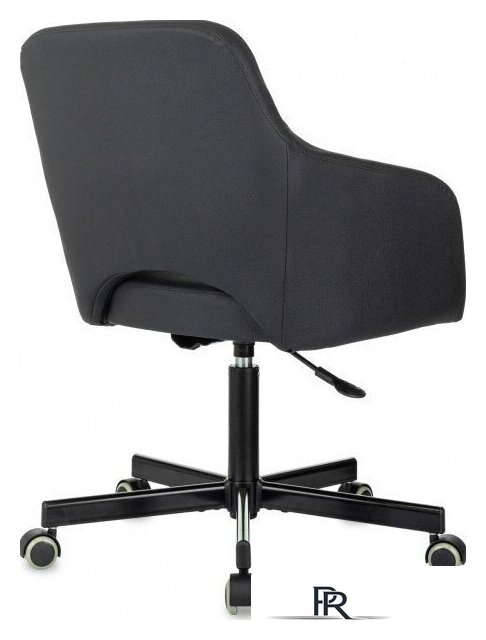 Офисное кресло Бюрократ CH-380M (черный экокожа) - Изображение №5 — Интернет-магазин ПроЗаказ