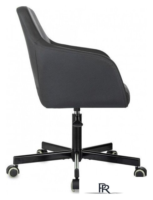 Офисное кресло Бюрократ CH-380M (черный экокожа) - Изображение №4 — Интернет-магазин ПроЗаказ