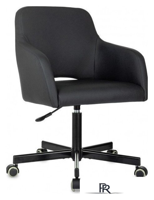 Офисное кресло Бюрократ CH-380M (черный экокожа) - Изображение №1 — Интернет-магазин ПроЗаказ