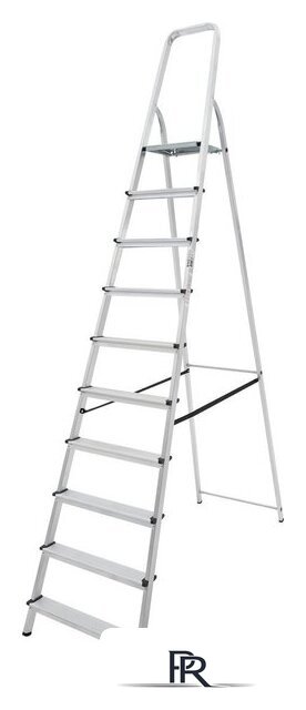 Лестница-стремянка Новая высота NV 111 алюминиевая 10 ступеней (1110110) - Изображение №2 — Интернет-магазин ПроЗаказ