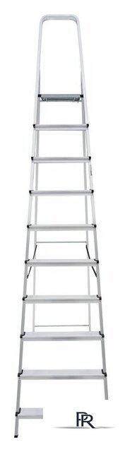 Лестница-стремянка Новая высота NV 111 алюминиевая 10 ступеней (1110110) - Изображение №12 — Интернет-магазин ПроЗаказ