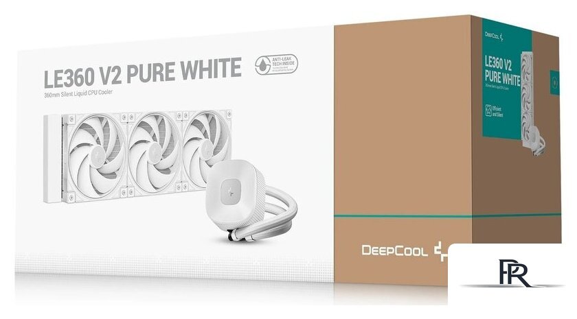 Система жидкостного охлаждения для процессора DeepCool LE360 V2 Pure White R-LE360PURE-WHLNMD-G-1 - Изображение №6 — Интернет-магазин ПроЗаказ