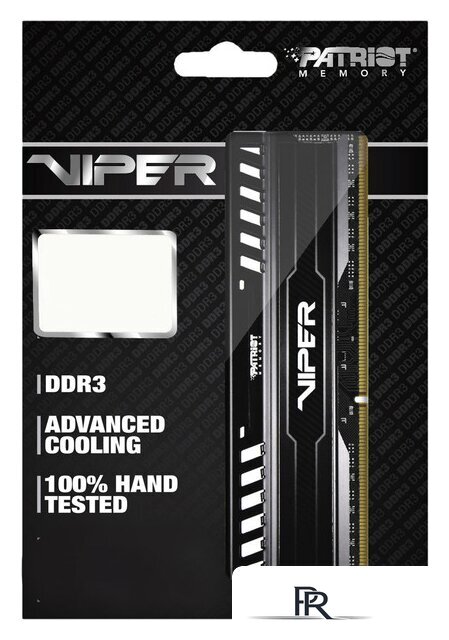Оперативная память Patriot Viper 3 Black Mamba 2x4GB KIT DDR3 PC3-12800 (PV38G160C9K) - Изображение №6 — Интернет-магазин ПроЗаказ