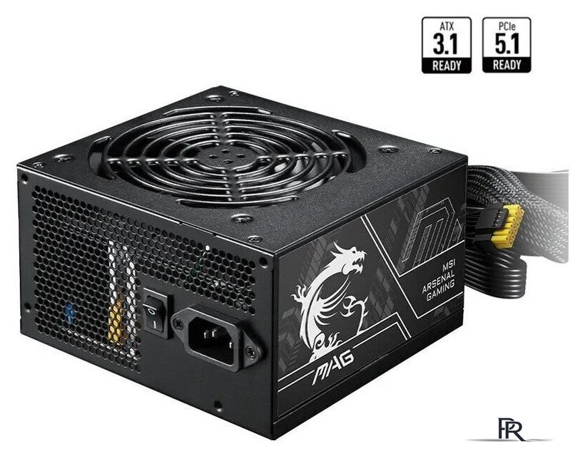 Блок питания MSI MAG A750BN PCIE5 II - Изображение №4 — Интернет-магазин ПроЗаказ